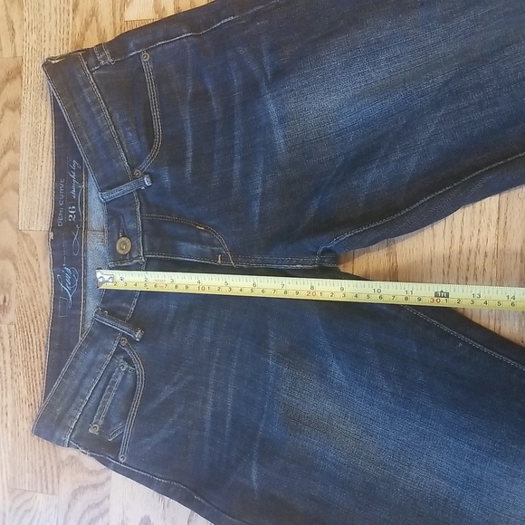 (W26) Levi's Demi Curve Straight Leg Jeans Contemporary Streetwear Trendy - Picture 6 of 10